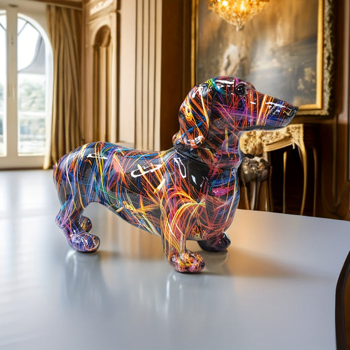 Fun Dachshund Figurine Decor for Home