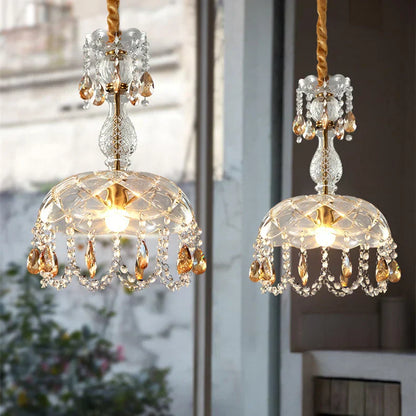 Elegant Crystal Drop Chandelier