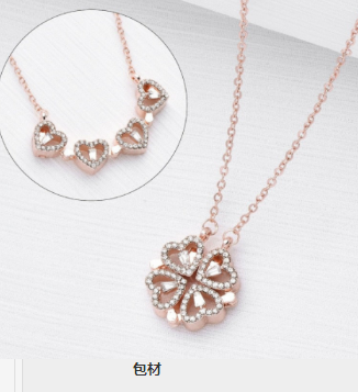 Premium Diamond Good Luck Necklace