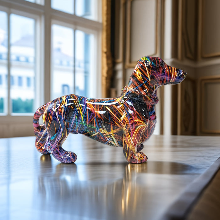 Fun Dachshund Figurine Home Decor