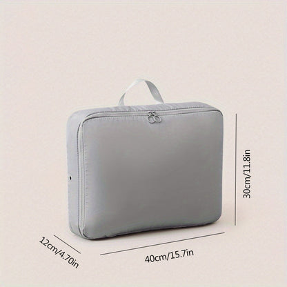 Stylish Double Zipper Travel Bag