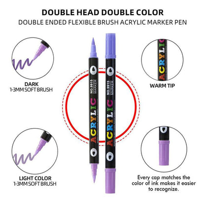 Vibrant Art Marker Set