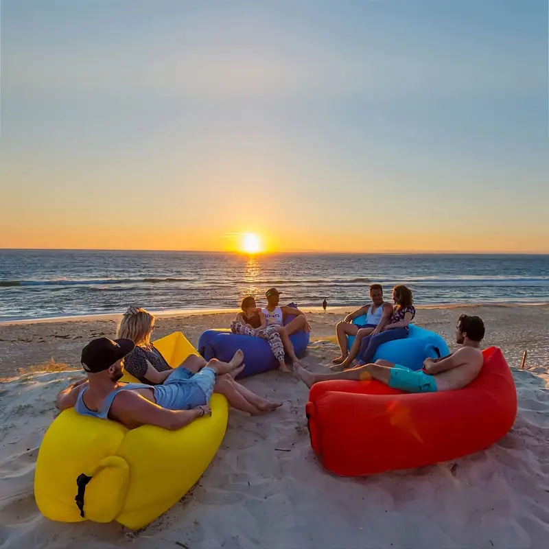 Portable Inflatable Outdoor Lounge Bed