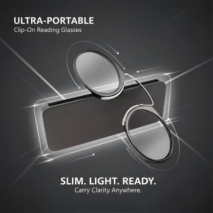 Slim Compact Travel Reading Glasses - Fesara