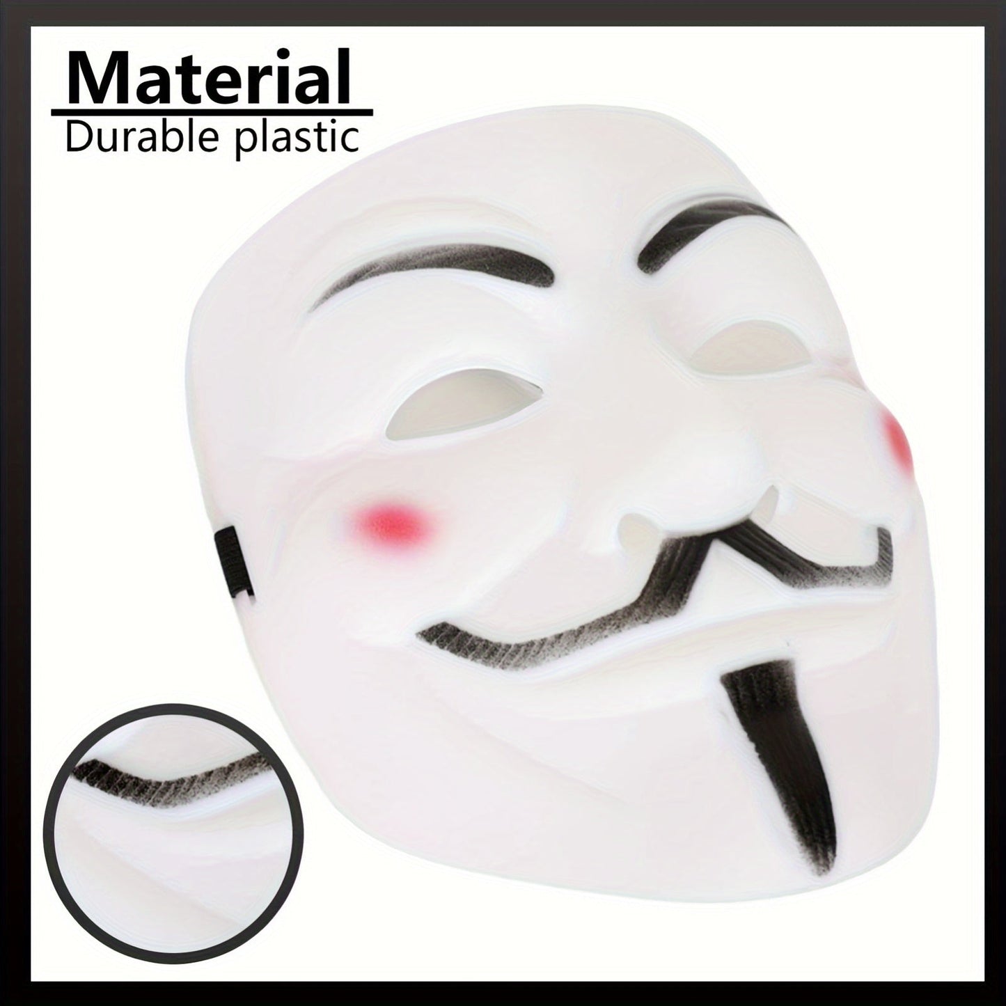 Spooky Men's Halloween Costume Mask