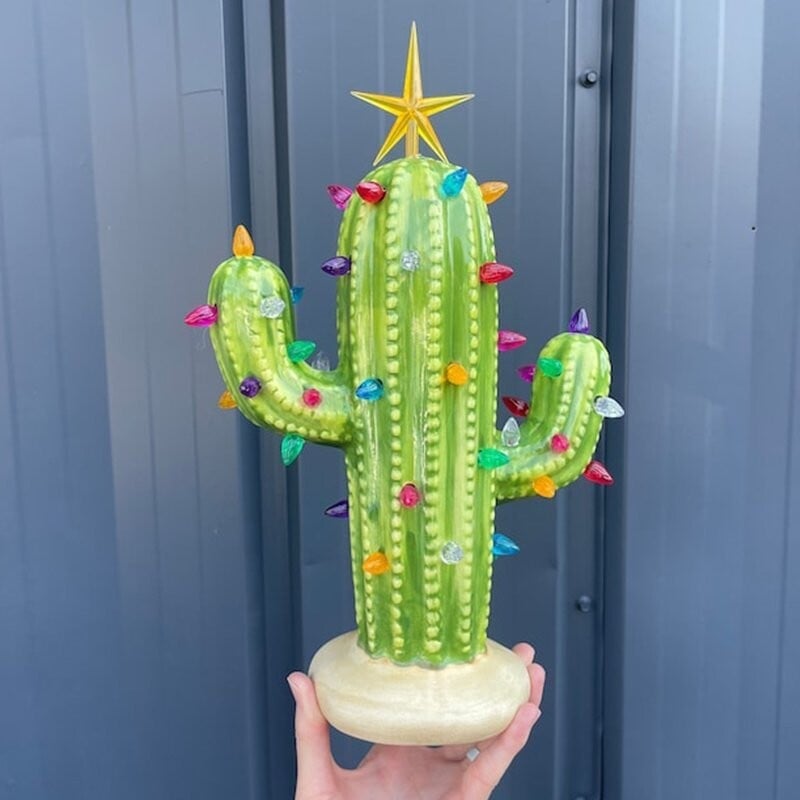 Low Maintenance Indoor Glow Cactus Lamp