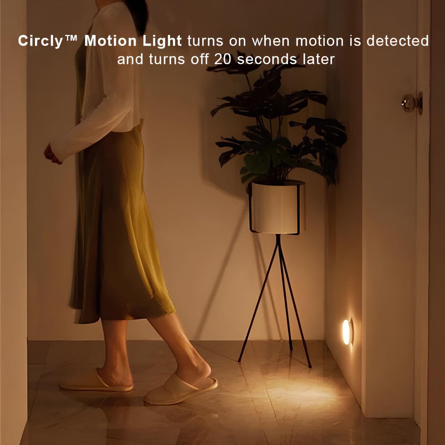 Smart Motion Sensor Light Indoor Security Lighting