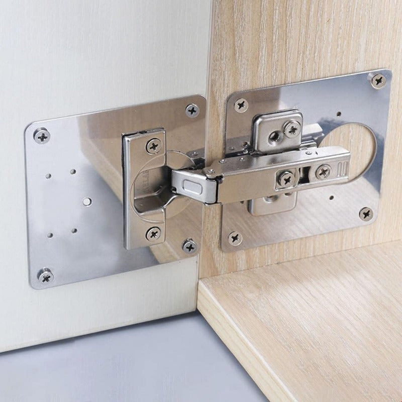 Easy Fix Cabinet Hinge Replacement Kit Stainless Steel