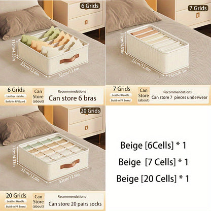 Space Saving Drawer Organizer for Underwear and Socks