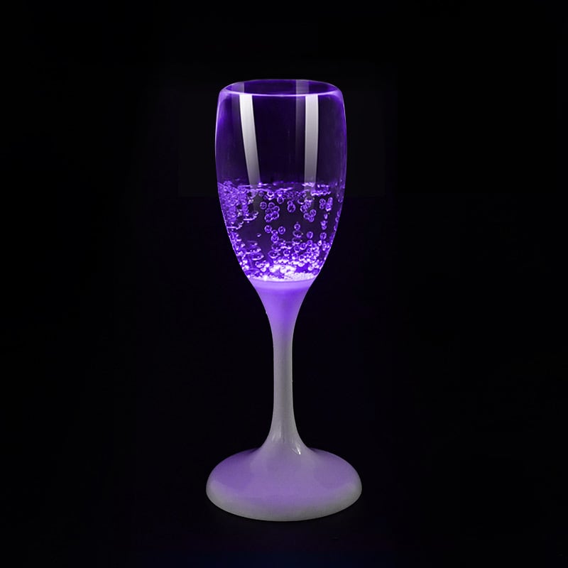 Colorful LED Party Cups | Reusable Glow Glasses 4-8oz