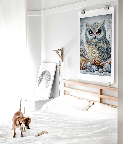 Whimsical Owl Figurine - Magic Decor
