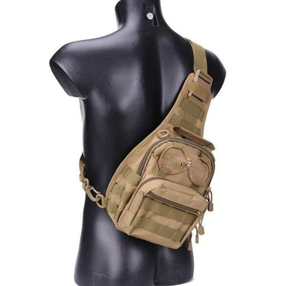 Durable MOLLE Outdoor Shoulder Sling Backpack