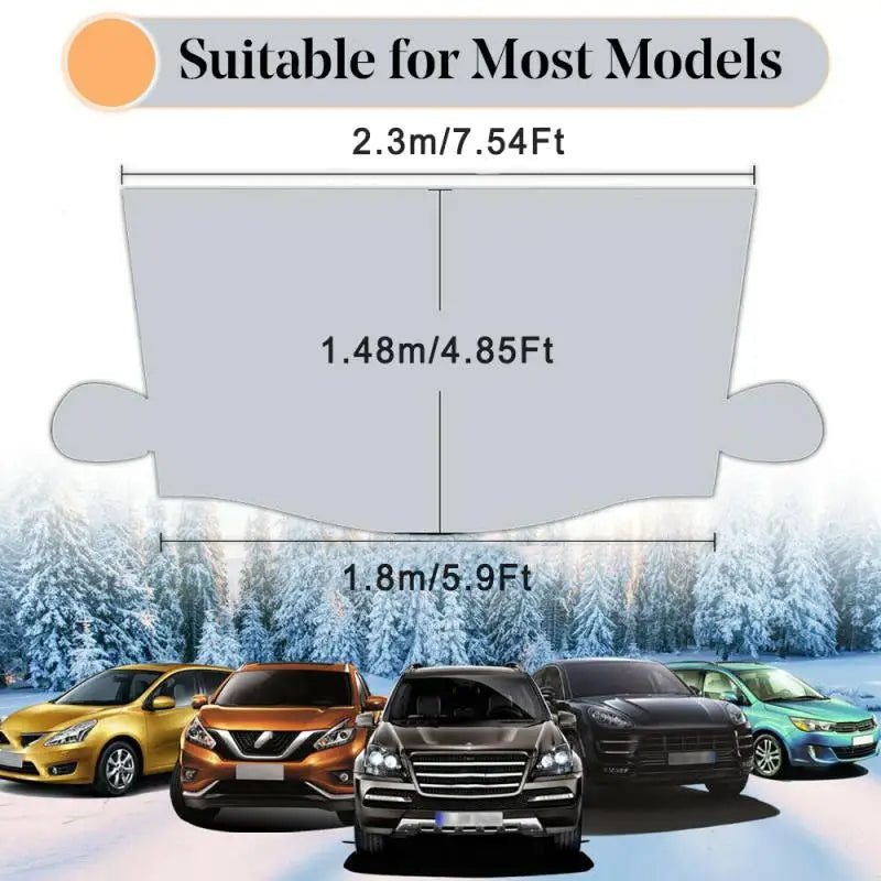 Fesara | Waterproof Snow Car Cover