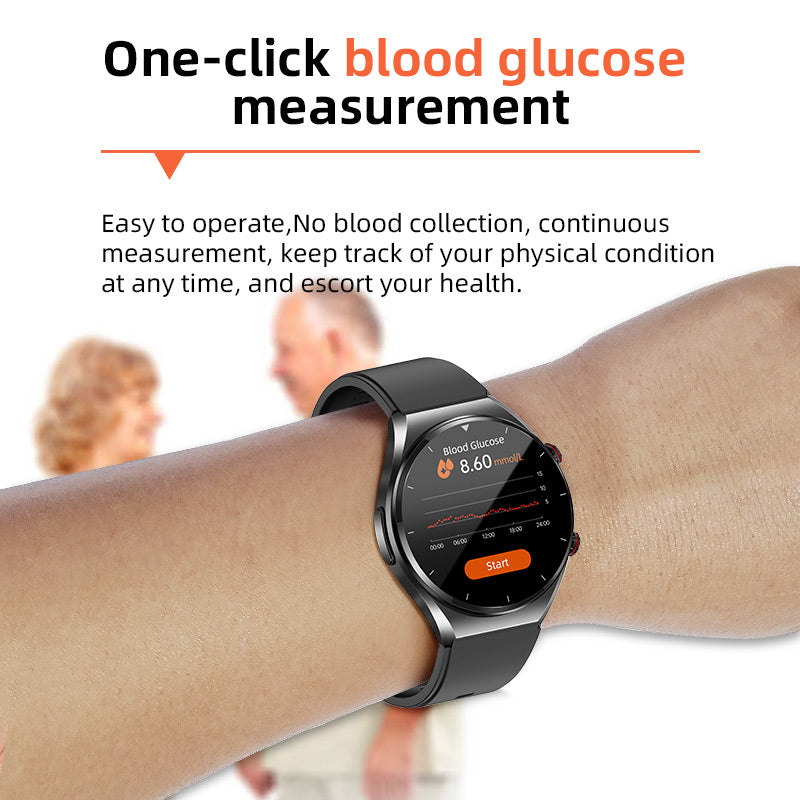 Easy Use Health Monitor Smartwatch Blood Pressure Tracker