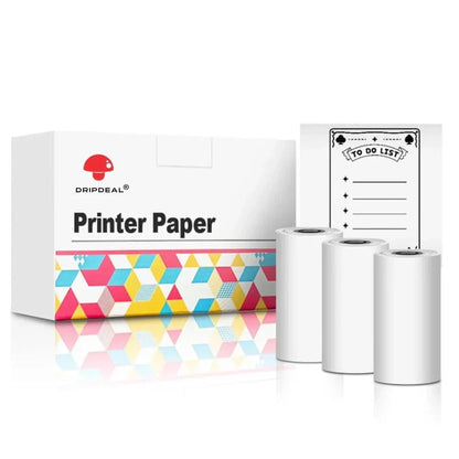 Compact Mobile Photo Printer – Portable Bluetooth Label Printer