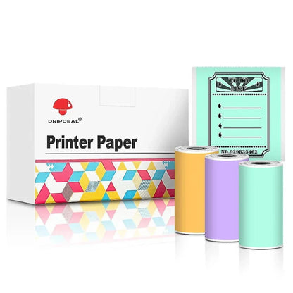 Compact Mobile Photo Printer – Portable Bluetooth Label Printer