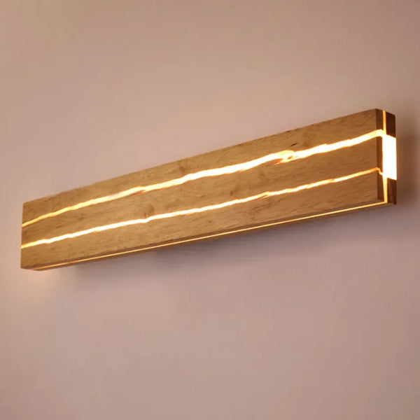 Modern LED Wall Light with Crack Pattern