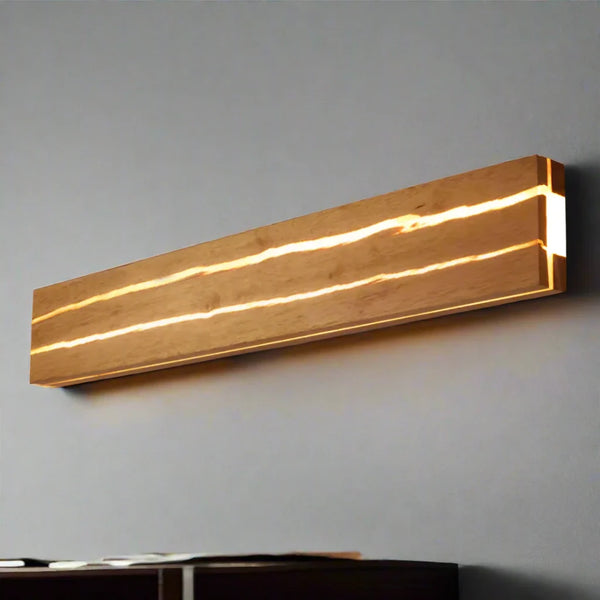 Modern LED Wall Light with Crack Pattern