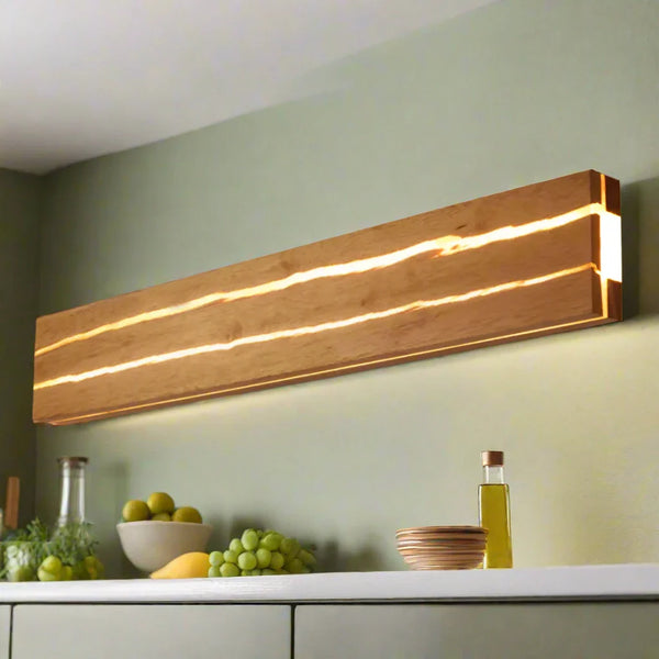 Modern LED Wall Light with Crack Pattern