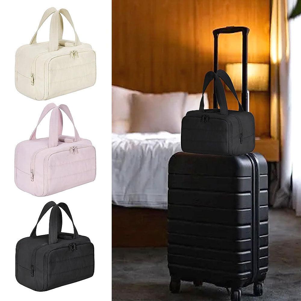 Spacious 4-in-1 Travel Toiletry Bag for Women