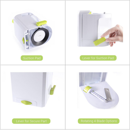 Easy Veggie Spiralizer with Powerful Suction Base