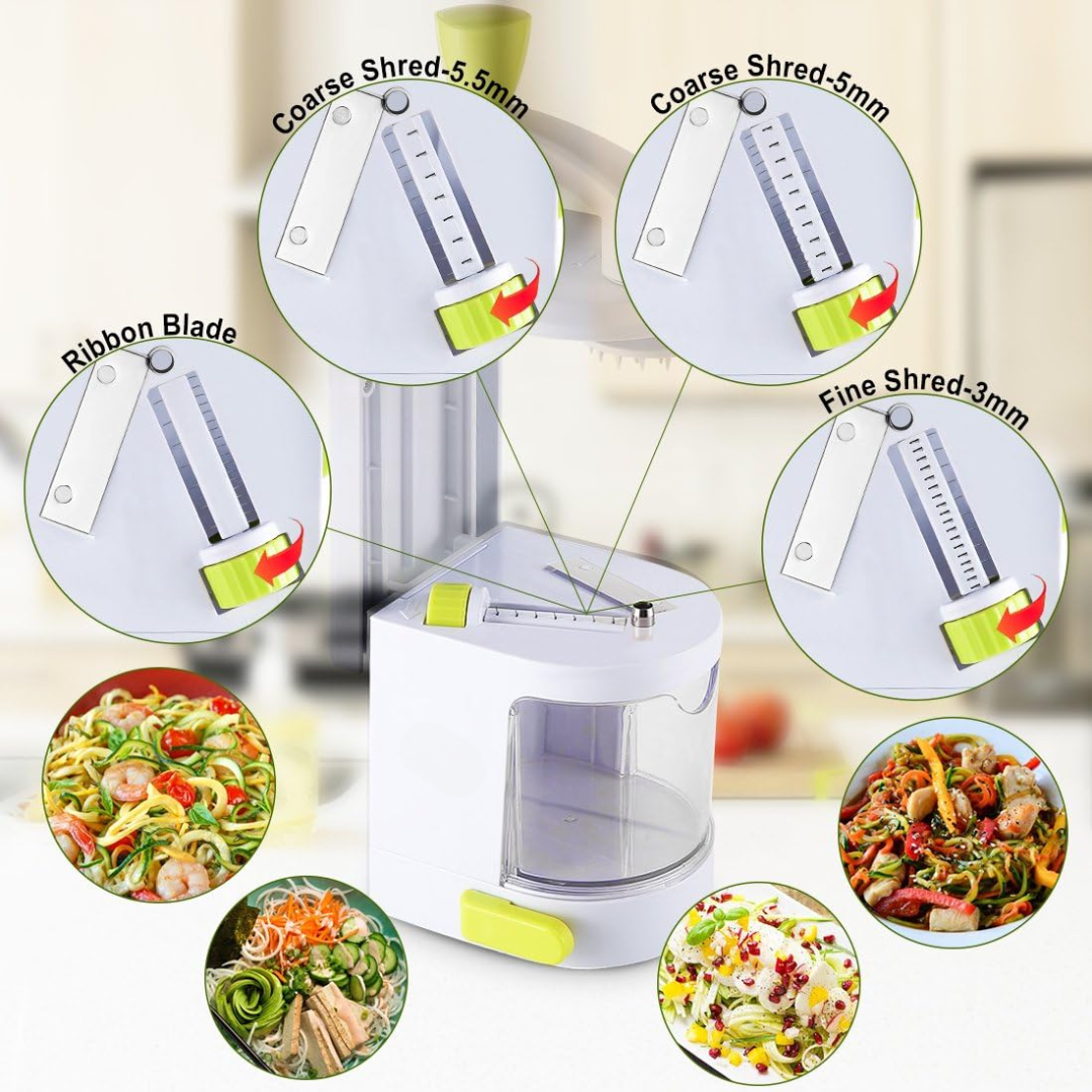 Easy Veggie Spiralizer with Powerful Suction Base