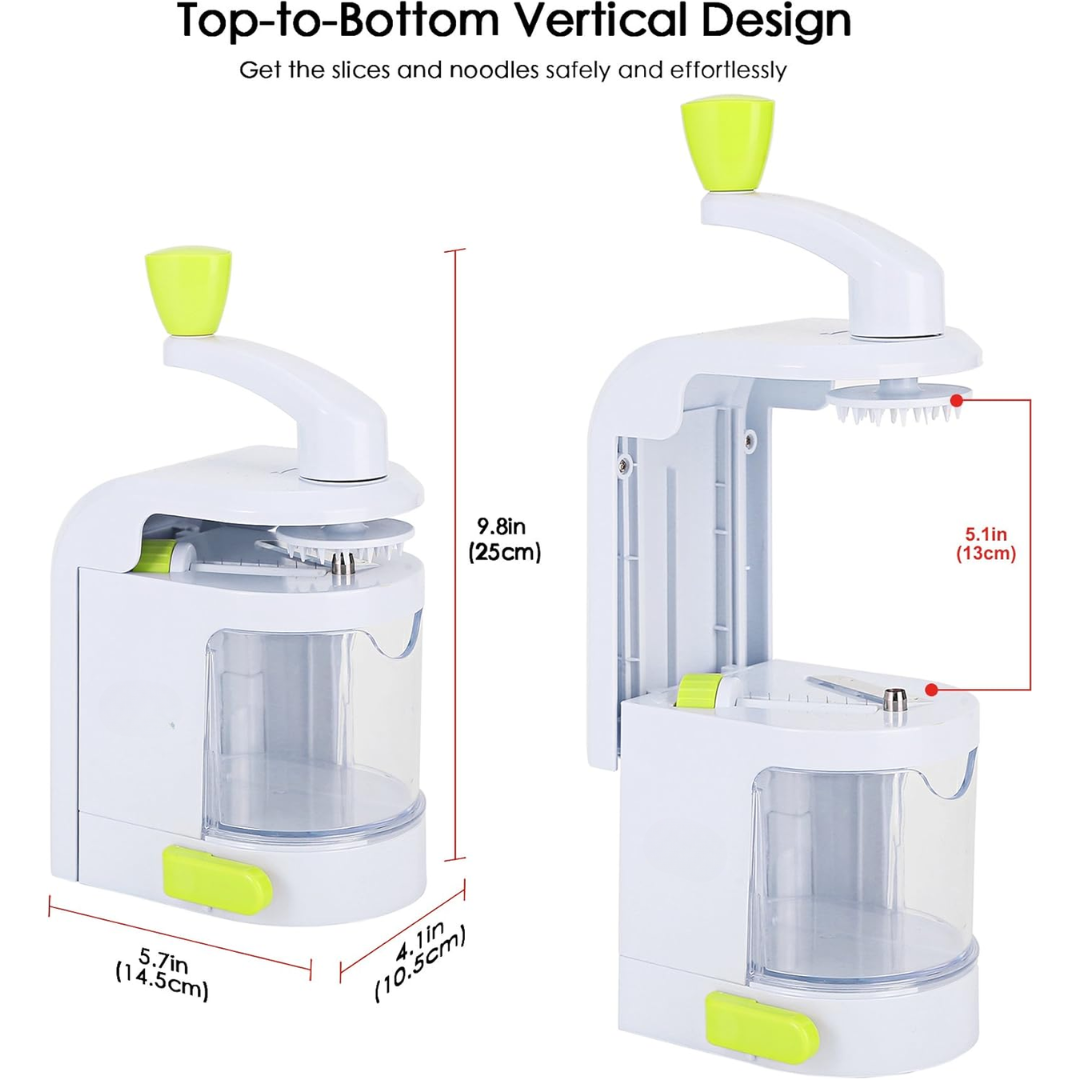 Easy Veggie Spiralizer with Powerful Suction Base