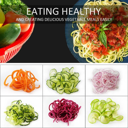 Easy Veggie Spiralizer with Powerful Suction Base