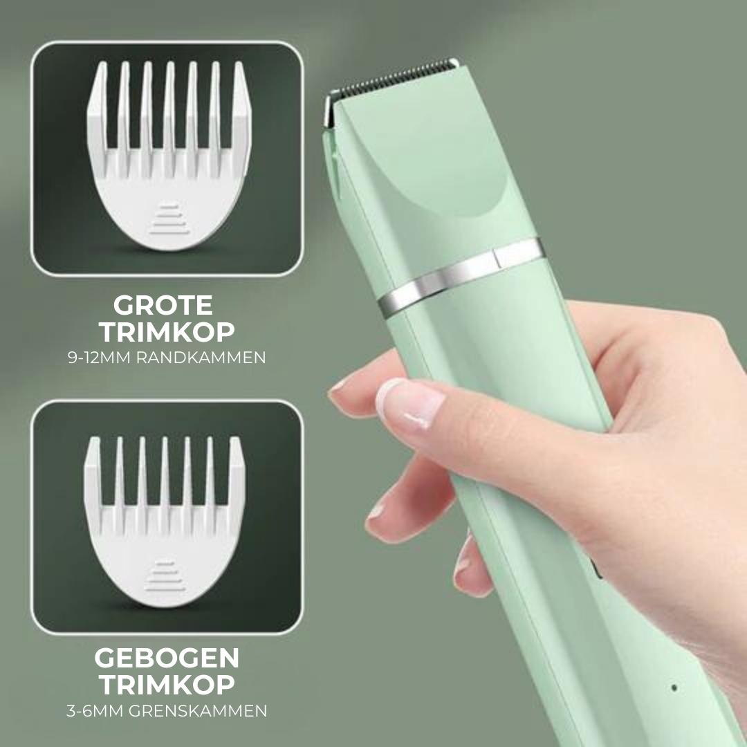 Pet Grooming Kit 4-in-1, Quiet and Rechargeable Trimmer