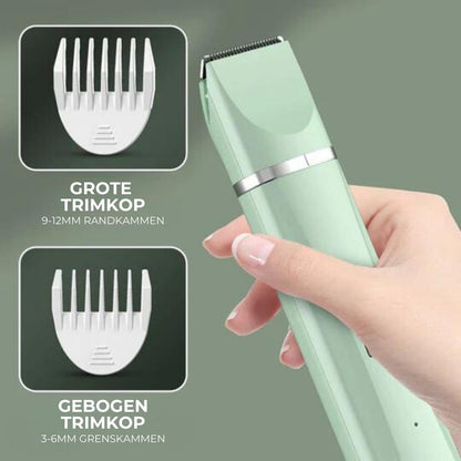 Pet Grooming Kit 4-in-1, Quiet and Rechargeable Trimmer