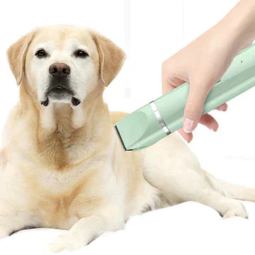 Pet Grooming Kit 4-in-1, Quiet and Rechargeable Trimmer