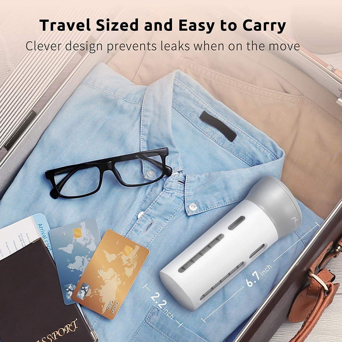 Portable 4-in-1 Travel Accessory Kit
