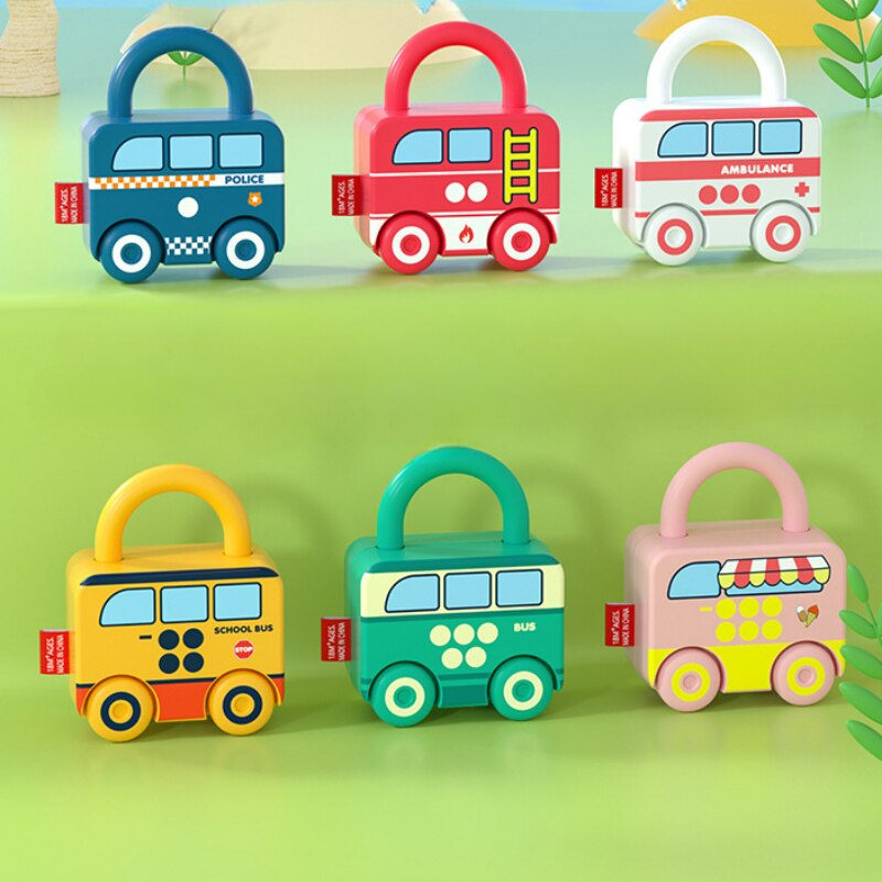 Educational Montessori Lock Toy for Kids