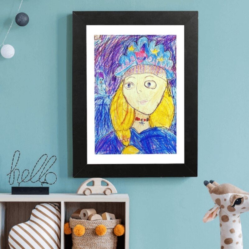 Colorful Kids Art Frame - Display Cute Masterpieces