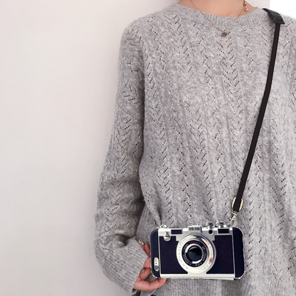 Vintage Style 3D Camera Phone Cover