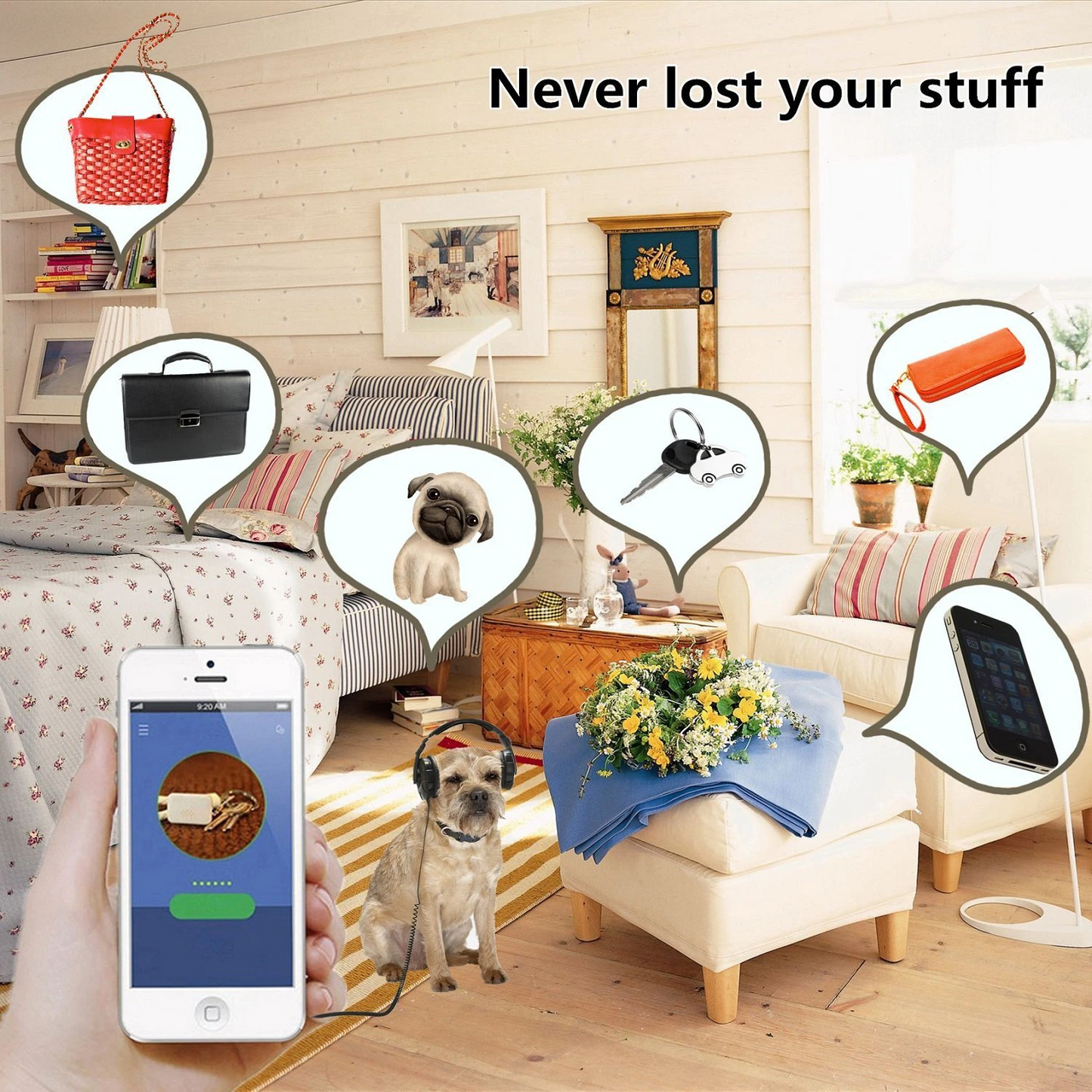 Pet Finder Bluetooth GPS Tracker Device
