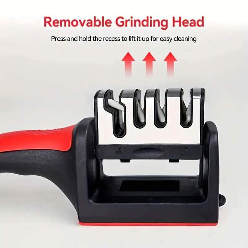 Premium 4 Stage Sharpener for Kitchen Knives