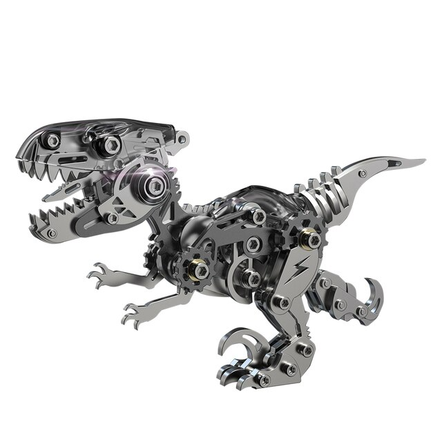 Colorful Wooden Dinosaur Jigsaw Puzzle