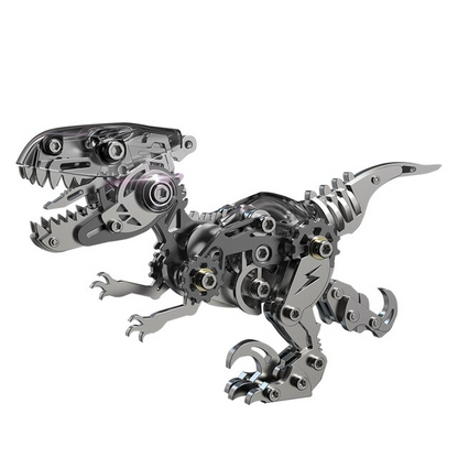 Colorful Wooden Dinosaur Jigsaw Puzzle