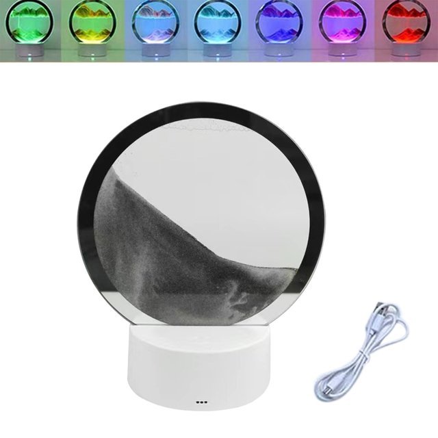 Vibrant Oceanic Art Lamp