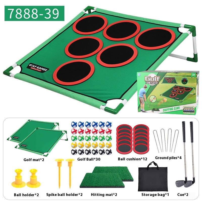 Compact Travel Golf Pong Party Game