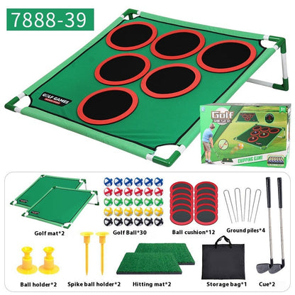 Compact Travel Golf Pong Party Game