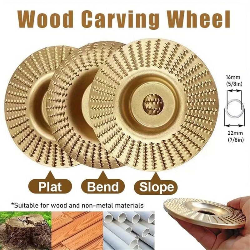 Wood Carving Disc for Angle Grinder Tool