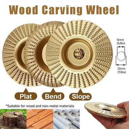 Wood Carving Disc for Angle Grinder Tool