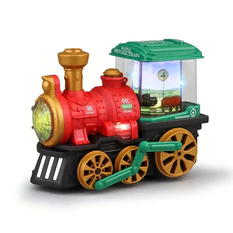 Fun Kids Toy Steam Train with Real Smoke Effect