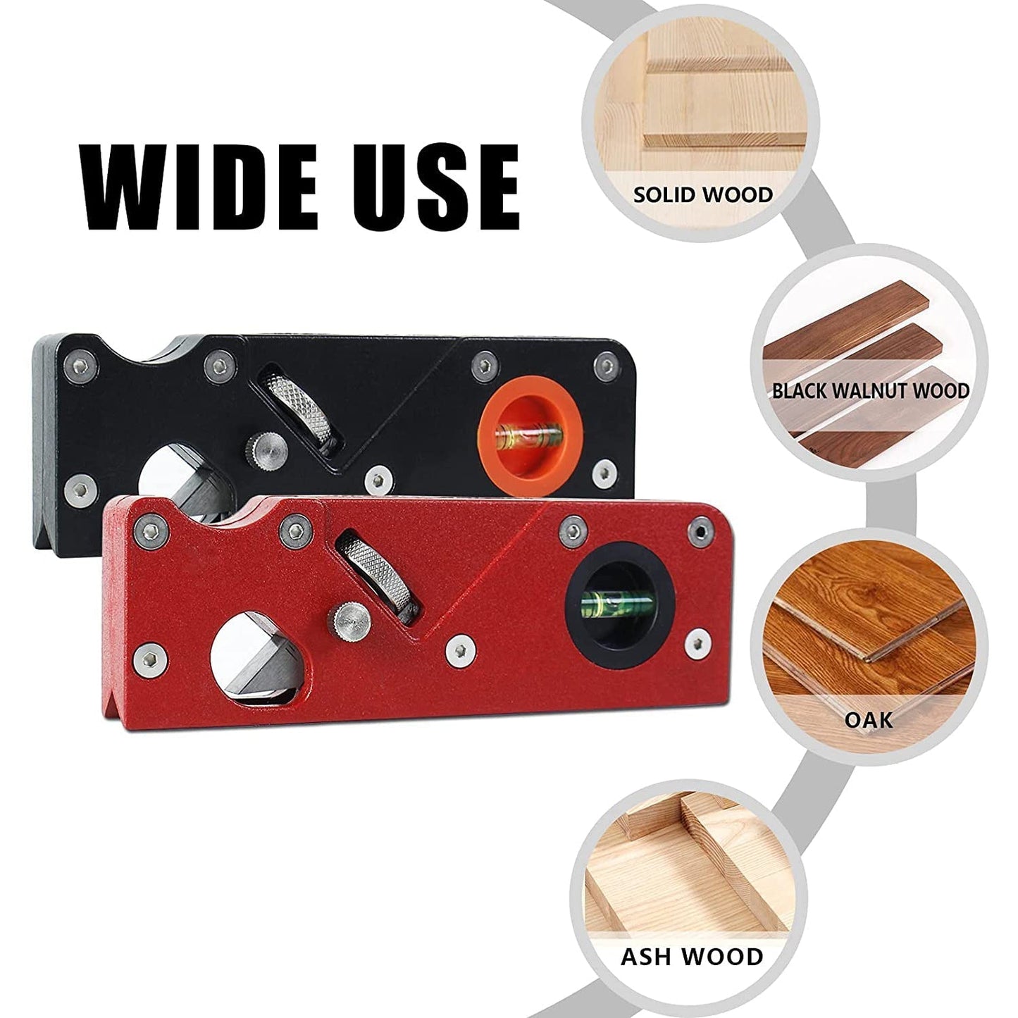 Woodworking Edge Trimmer Corner Flattener Tool
