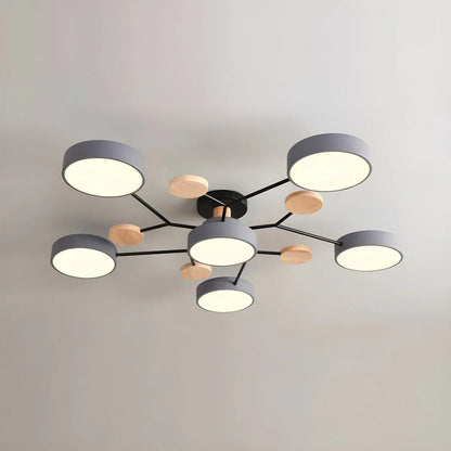 Sleek LED Ceiling Fixture Home Lighting