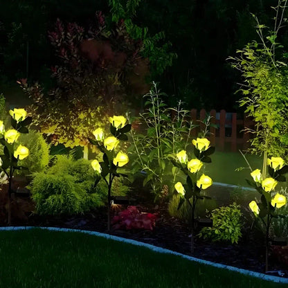 Colorful Solar Powered Garden Lights