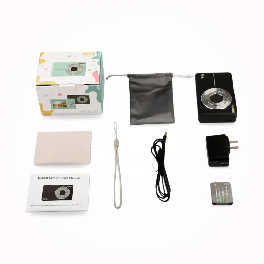 Classic Film Style Digital Camera 1080p HD
