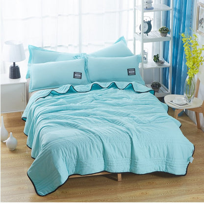 Soft Cooling Silk Throw Blanket